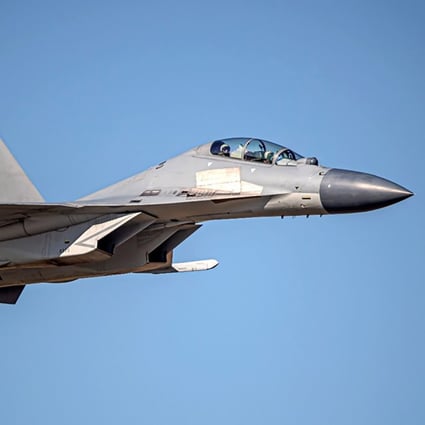 A Shenyang J-16 fighter jet. Close to 30 warplanes, including 14 Shenyang J-16 fighter jets, entered Taiwan’s air defence identification zone on June 15, Taiwan’s defence ministry said. Photo: Handout