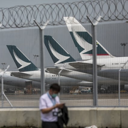 Cathay Pacific has suspended flights from London’s Heathrow Airport for two weeks starting Sunday. Photo: Winson Wong