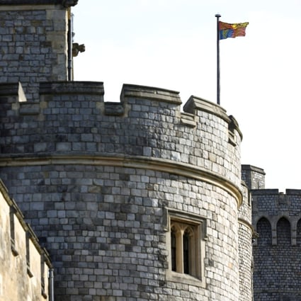 The Royal Standard fag flutters at Windsor Castle in April. Photo: Reuters