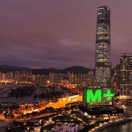 M+ and the West Kowloon cultural hub. Photo: Martin Chan