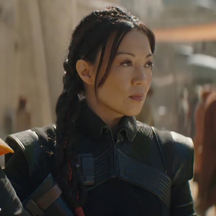 The Book of Boba Fett stars Temeura Morrison (left) as the titular bounty hunter and Ming-Na Wen as Fennec Shand, a character she has now played in three Disney+ Star Wars series. Photo: TNS