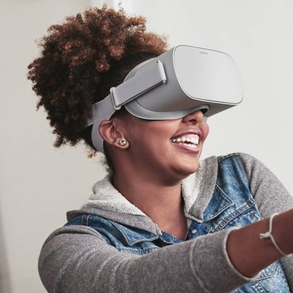 Facebook released the budget-friendly Oculus Go VR headset in 2018. Photo: Oculus