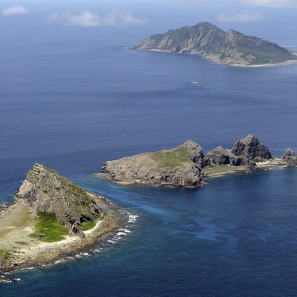 The two neighbours have a long-running dispute over a group of uninhabited islets in the East China Sea known as the Diaoyus in China and the Senkakus in Japan. Photo: Kyodo