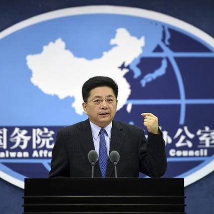 Ma Xiaoguang, spokesman for the Taiwan Affairs Office, says Beijing will act if any red lines on independence are crossed. Photo: Xinhua