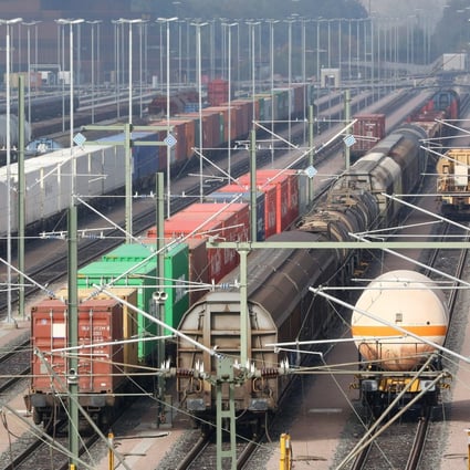 The railway network between Europe and China is a key component of President Xi Jinping’s Belt and Road Initiative, which seeks to link Asia, Europe and Africa with a network of ports, motorways and railways. Photo: EPA