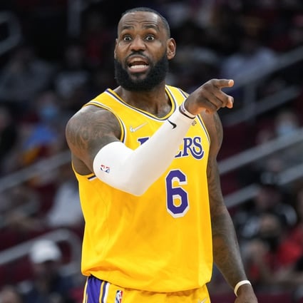 LeBron James has been criticised over an Instagram post questioning Covid-19. Photo: AP
