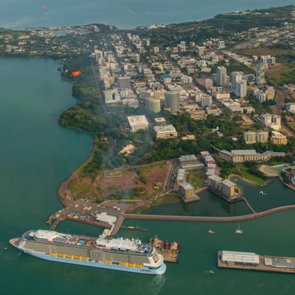 In northern Australia, the Port of Darwin has been leased by Landbridge Group, a Chinese company. There have been calls for the Australian government to revoke the lease on national security grounds. Photo: Handout