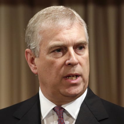 Britain’s Prince Andrew, the Duke of York, speaks at a Japan-UK security cooperation conference in Tokyo in September 2013. Photo: AP