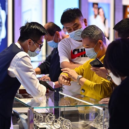 China’s consumption woes have taken a hefty toll on businesses during the pandemic, but authorities expect annual retail sales to be around US$7.85 trillion by 2025. Photo: Xinhua