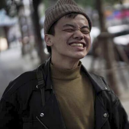Zhang Jiaxin is a popular stand-up comedian in Shanghai who has cerebral palsy. Photo: Handout