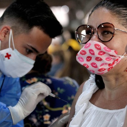 Chinese pharmaceutical firm CanSino Biologics delivered more than 14 million Covid-19 vaccines to Mexico in 2021. Photo: AFP