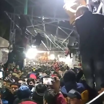 The stampede at the Mata Vaishno Devi shrine was triggered by a massive rush of devotees. Photo: AFT