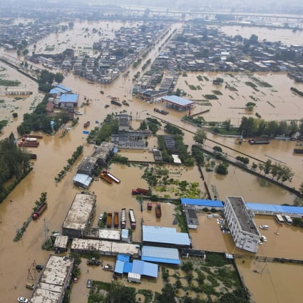Henan saw devastating floods last summer. Photo: Simon Song