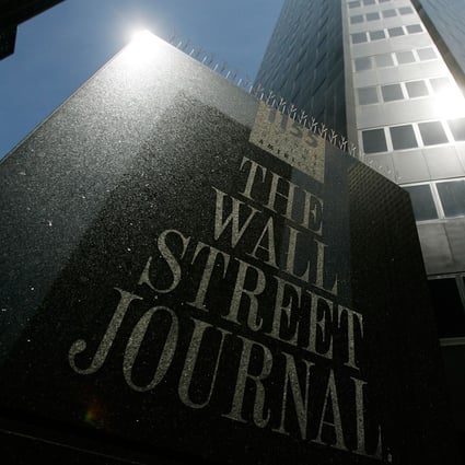 The Wall Street Journal has published critical editorials on political events in Hong Kong. Photo: Getty Images