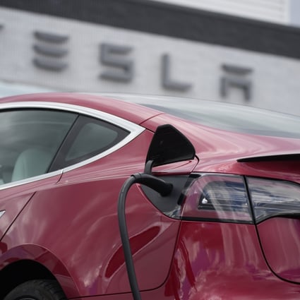 The better-than-expected results pushed Tesla’s total sales for the year to more than 936,000, up about 87 per cent over 2020’s deliveries. Photo: AP