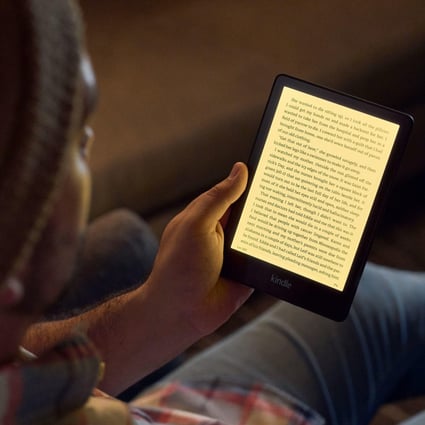 Amazon’s new Kindle Paperwhite the latest in its line of popular e-book reading devices, but official stock has run out in China, forcing consumers to turn to third-party sellers. Photo: Amazon