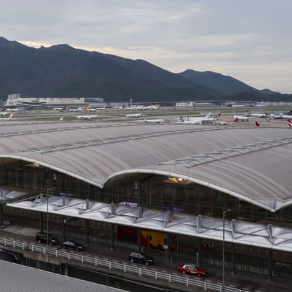 Hong Kong’s airport. The gateway to a city with one of the world’s toughest stance against Covid-19. Photo: Roy Issa