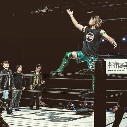 Ho Ho Lun in action in his home city. Photo: Hong Kong Wrestling Federation
