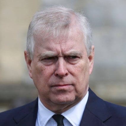 Britain’s Prince Andrew, Duke of York, attends the Sunday service at the Royal Chapel of All Saints in Windsor, England, in April 2021. Photo: AFP