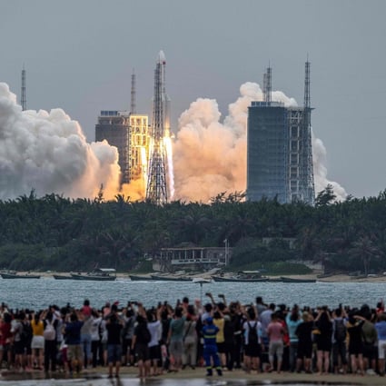 China Aerospace Science and Technology Corporation says it plans more than 40 space launches this year. Photo: STR/FP