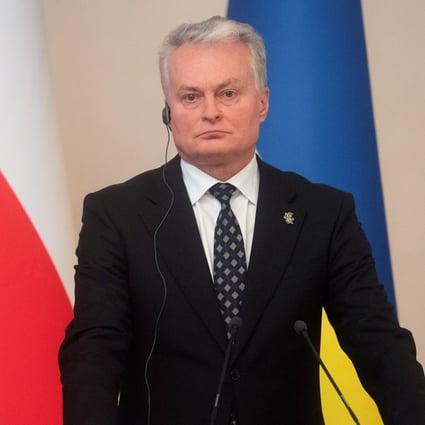 Lithuanian President Gitanas Nauseda has told a local radio station that the name of the Taiwanese Representative Office has caused problems with Beijing. Photo: EPA-EFE