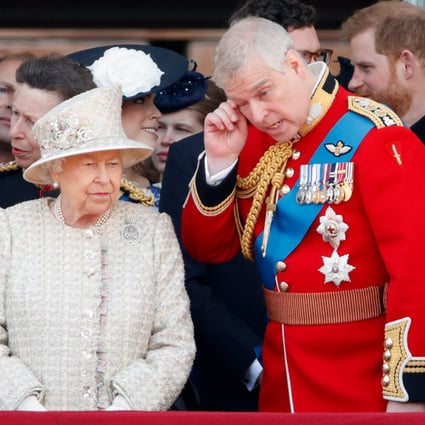 Prince Andrew with Queen Elizabeth. Photo: Getty Images