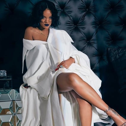 Rihanna in a Cong Tri shirt in a shoot for her Manolo Blahnik collaboration. She has helped boost the Vietnamese label, which is now worn by many Hollywood celebrities.