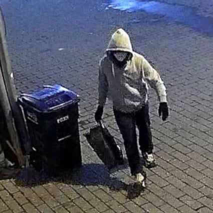 The Washington pipe bomb suspect, according to the FBI. Photo: FBI
