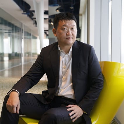 Forrest Li, chairman and group chief executive officer of Sea Ltd, poses for a photograph in Singapore on July 8, 2020. Photo: Bloomberg