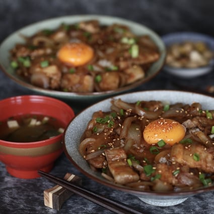 Butadon (pork belly rice) is a simple but hearty Japanese dish. Photo: Jonathan Wong