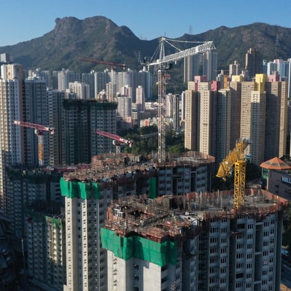 A construction site at Diamond Hill. The city’s biggest provider of public housing expects to record a HK$10.1 billion surplus for the coming financial year. Photo: Dickson Lee