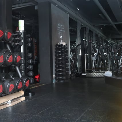 Hong Kong’s gyms and fitness studios are closed once again amid fear of another Covid-19 wave. Photo: Edmond So