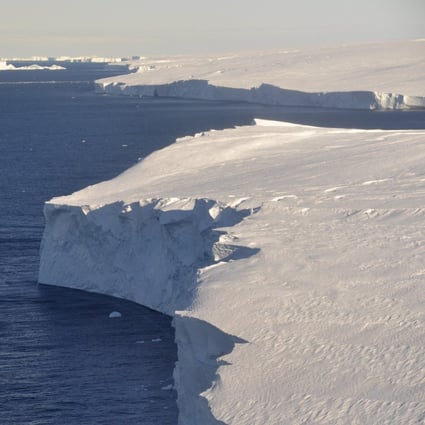 A team of scientists is headed for the massive Thwaites glacier on Thursday. Photo: British Antarctic Survey via AP