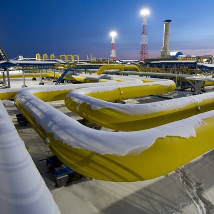The first China-Russia gas pipeline began operating in December 2019, and a second one could pump 50 billion cubic metres of gas a year to northern China. Photo: Bloomberg