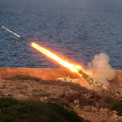 An Iranian Revolutionary Guard training exercise in late December, around the time the US warned time was running out. Photo: AFP