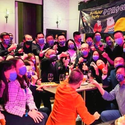 About 170 people were present for Witman Hung’s party at the Spanish tapas bar and restaurant Reserva Iberica in Wan Chai on January 3. Photo: Handout