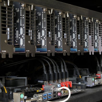 Cryptocurrency mining facilities are seen in Pristina, Kosovo. Photo: Reuters