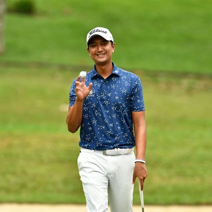 Sadom Kaewkanjana during the final round of the Asian Tour’s Blue Canyon Phuket Championship. Photo: Asian Tour.