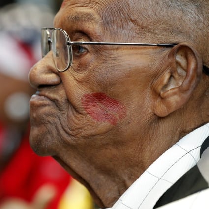 World War II veteran Lawrence Brooks has died aged 112. Photo: AP Photo