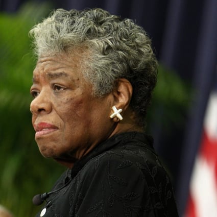 US poet Maya Angelou. Photo: Reuters