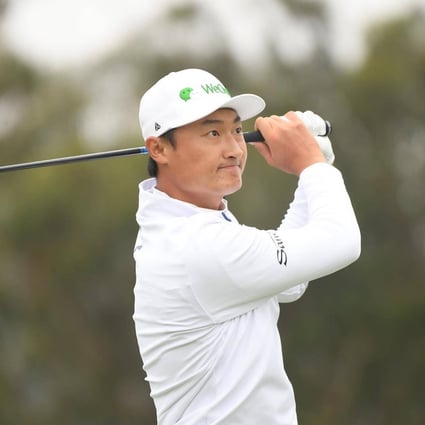 Li Haotong plays his shot from the fourth tee during the final round of the 2020 PGA Championship at TPC Harding Park. Photo: Getty Images