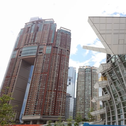 The Arch luxury residential development next to the West Kowloon railway station. Photo: Felix Wong