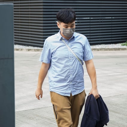 Lam Wai-ho has been convicted of possession of offensive weapons in a public place. Photo: Brian Wong