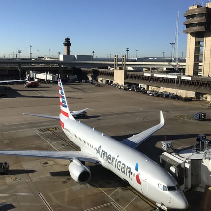 American Airlines has had two flight routes to China suspended after passengers tested positive for Covid-19. Photo: AFP