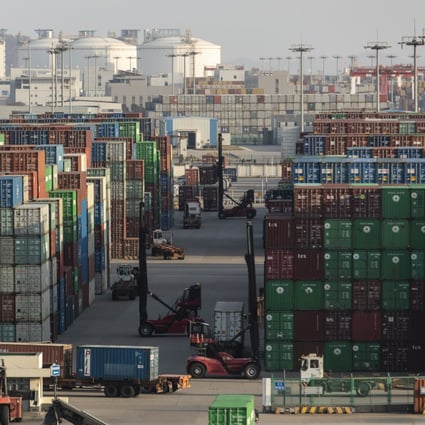 China’s exports grew by 29.9 per cent in 2021 compared to the previous year, while imports last year grew by 30.1 per cent over the same period, customs data released on Friday showed. Photo: Bloomberg