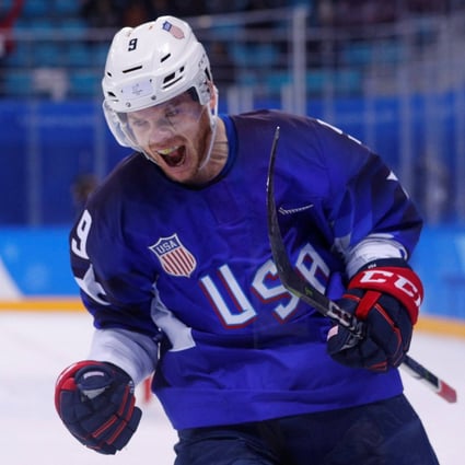 Brian O’Neill who played for Team USA at the 2018 Winter Olympics, is heading to Beijing. Photo: Reuters