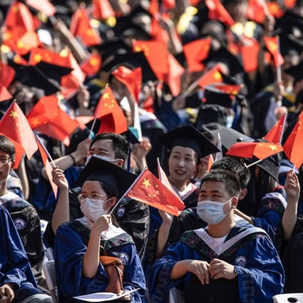 Post-millennial students’ growing nationalism has distorted their perspective, a Chinese academic has argued. Photo: AFP