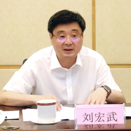 Liu Hongwu, vice-chairman of the southern region of Guangxi, has been detained on suspicion of corruption. Photo: Handout
