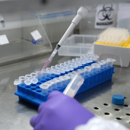 The specific region of the sequences with Omicron-like mutations tend to “drop out” during the sequencing process, according to virologist Tom Peacock. Photo: Bloomberg