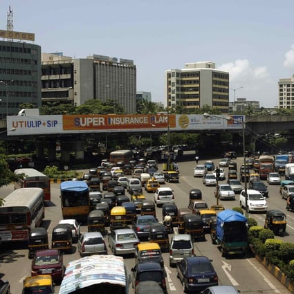 Traffic in India’s financial hub Mumbai. The twisted metal of smashed up cars regularly lining highways is a regular sight on India’s roads, where tens of thousands of people die in accidents each year. Photo: Reuters